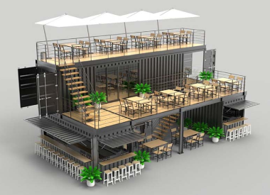 MÔ HÌNH CÀ PHÊ CONTAINER - Ý TƯỞNG QUÁN CAFE TƯƠNG LAI