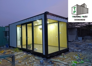 CONTAINER VĂN PHÒNG 20FEET ỐP GỖ