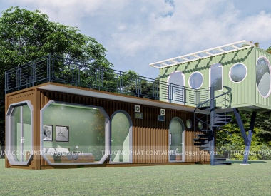 CONTAINER NHÀ Ở CHỒNG TẦNG TẠI AN GIANG