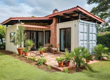 CONT NHÀ Ở GHÉP CHỮ L