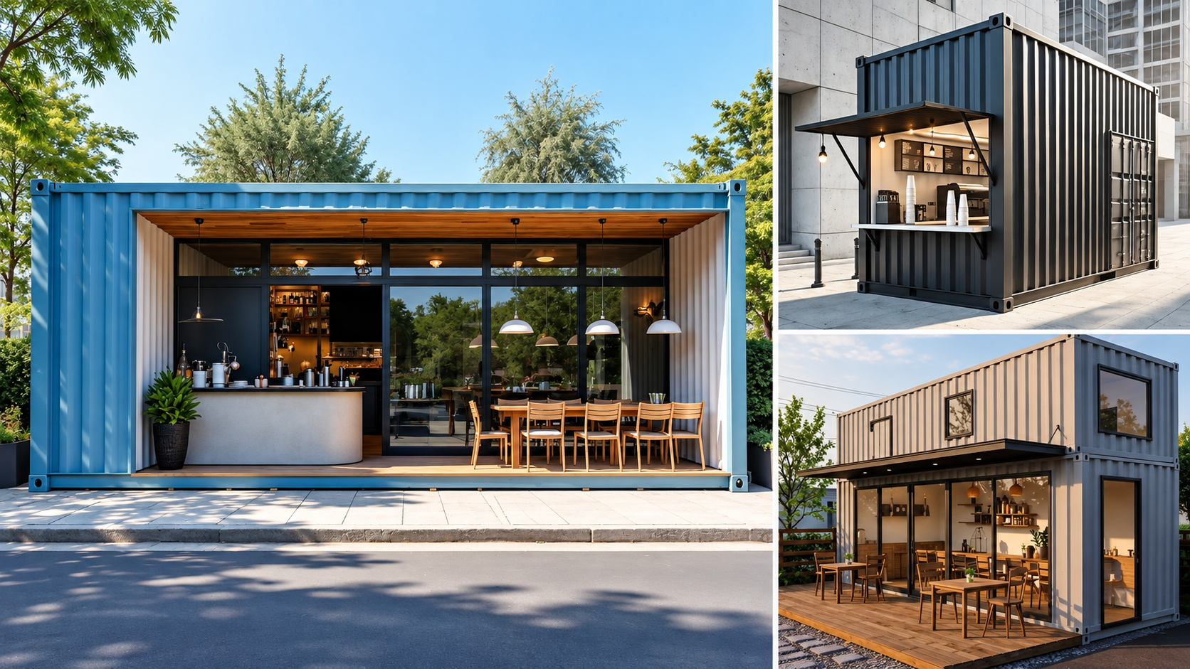 container cafe