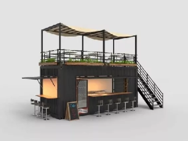 CONTAINER QUẦY CAFE 20 FEET