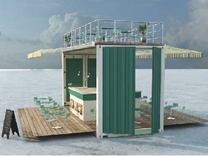 CONTAINER CAFE THIẾT KẾ
