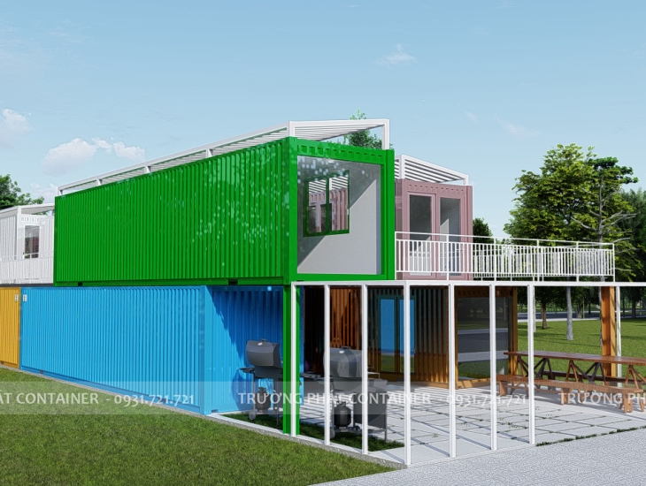 CONTAINER NHÀ TRỌ 40FEET