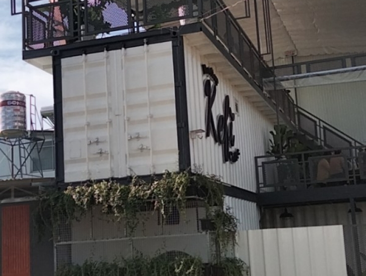 CONTAINER 40F VÀ 20F CAFE  CHỒNG TẦNG TẠI BẢO LỘC