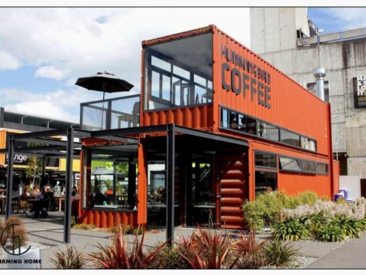 CONTAINER CAFE 40FEET CHỒNG TẦNG
