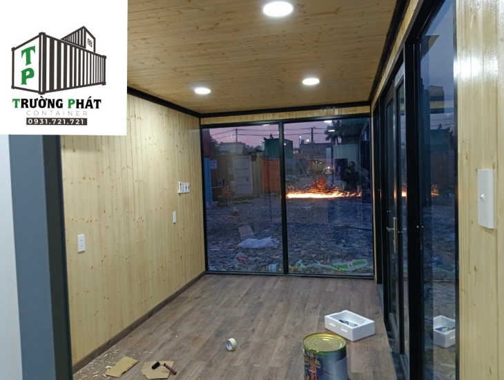 CONTAINER VĂN PHÒNG 20FEET ỐP GỖ