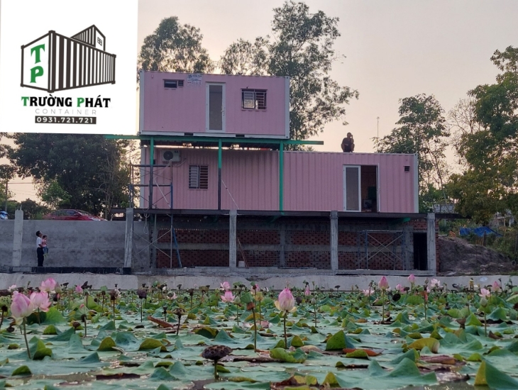 CONTAINER NHÀ Ở 40F VÀ 20F CHỒNG TẦNG TẠI TÂY NINH