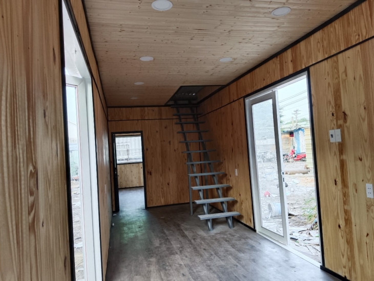 CONTAINER NHÀ Ở 40F VÀ 20F CHỒNG TẦNG TẠI TÂY NINH