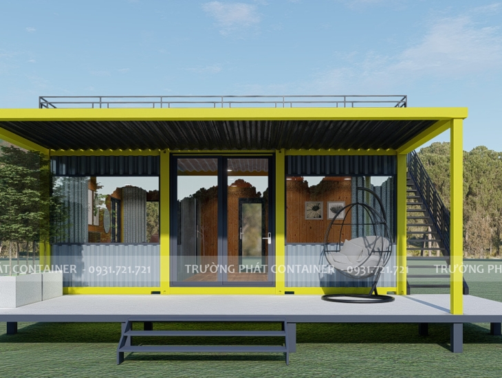 NHÀ CONTAINER THIẾT KẾ THEO YÊU CẦU TẠI ĐỒNG NAI