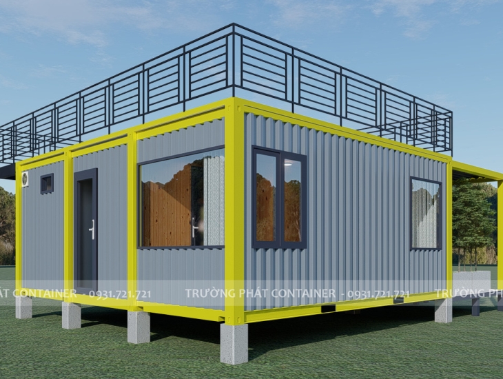 NHÀ CONTAINER THIẾT KẾ THEO YÊU CẦU TẠI ĐỒNG NAI
