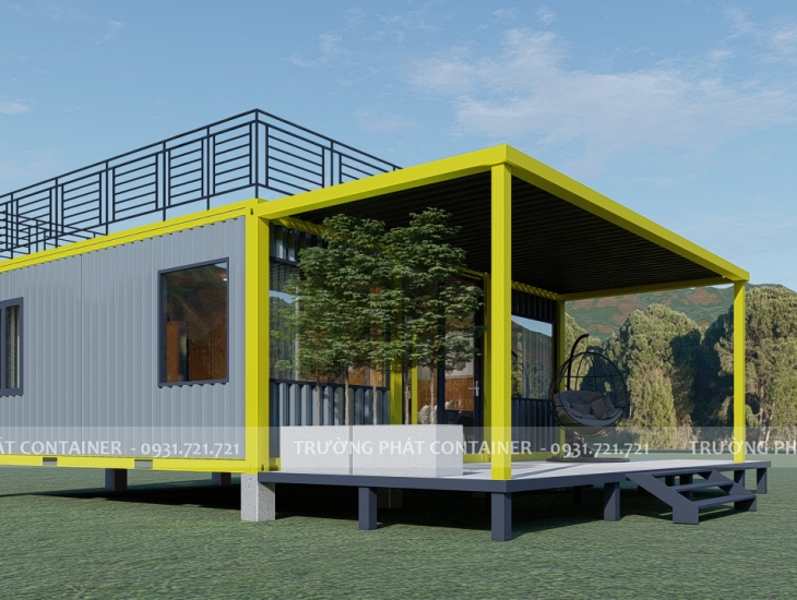 NHÀ CONTAINER THIẾT KẾ THEO YÊU CẦU TẠI ĐỒNG NAI