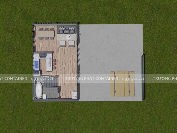 CONTAINER NHÀ Ở TẠI BÌNH PHƯỚC