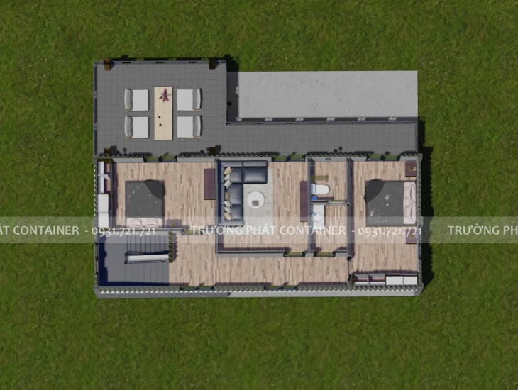CONTAINER NHÀ Ở TẠI BÌNH PHƯỚC
