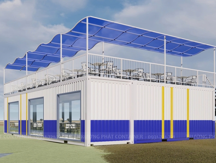 CONTAINER 20F VÀ 40F LẮP GHÉP CAFE