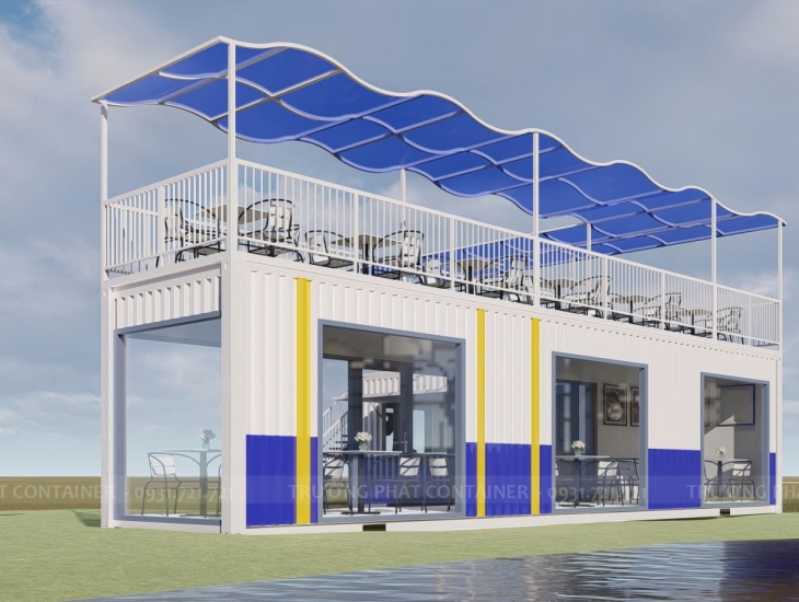 CONTAINER 20F VÀ 40F LẮP GHÉP CAFE