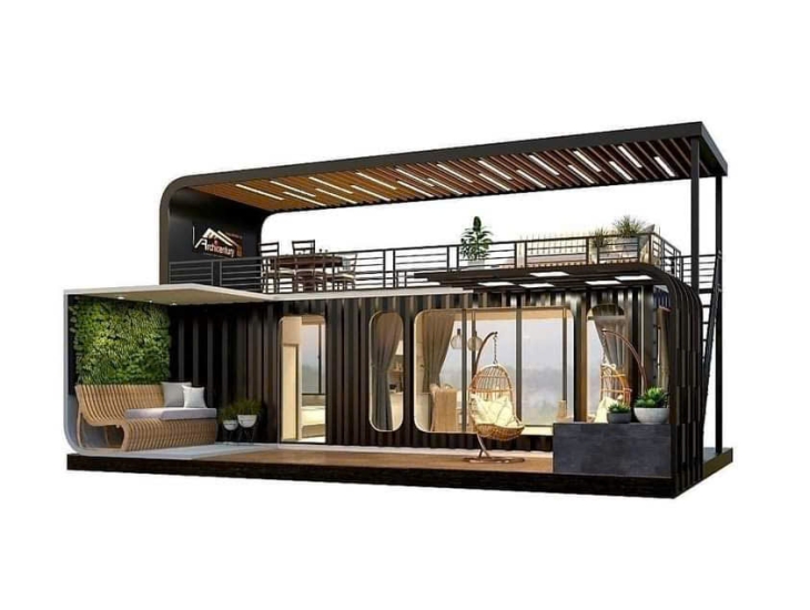 NHÀ CONTAINER 40FEET CAO CẤP